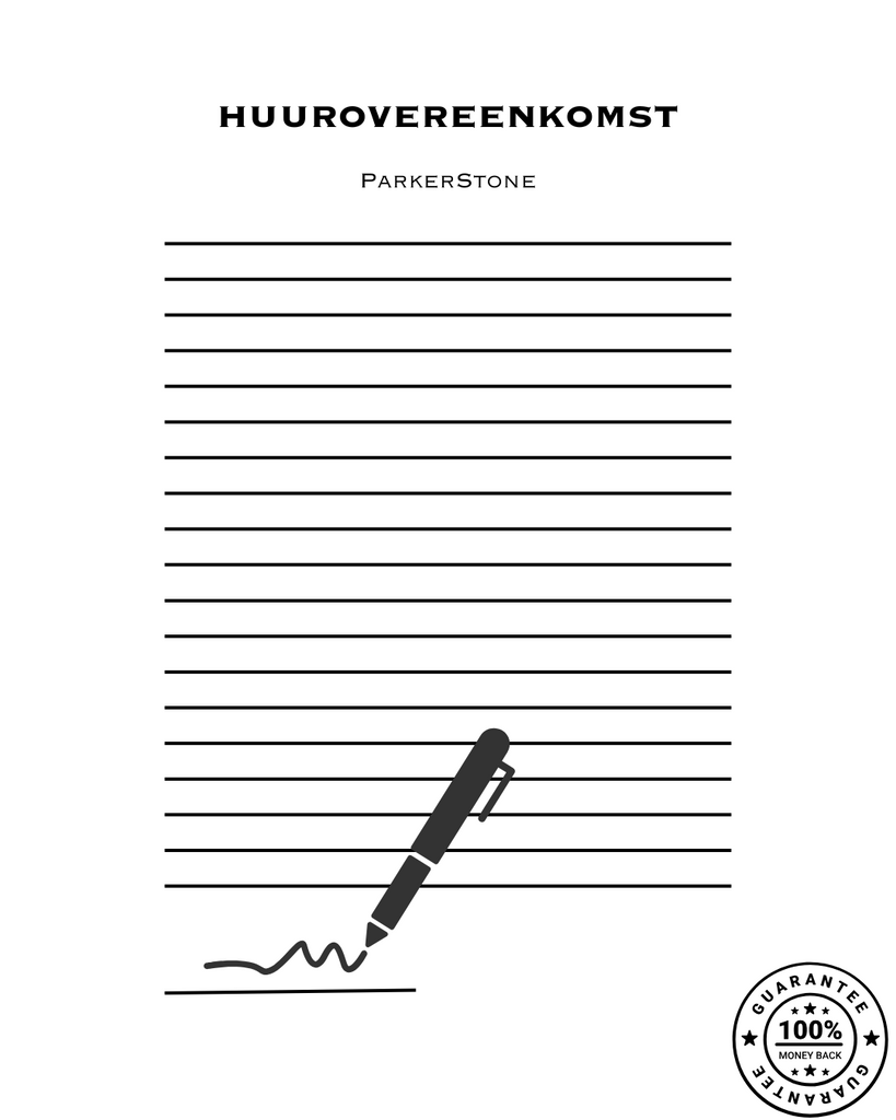Huurovereenkomst 230a bedrijfsruimte
